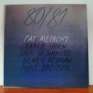 Pat Metheny, Charlie Haden, Jack DeJohnette, Dewey Redman, Mike Brecker – 80/81 (2LP)