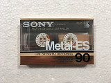 Аудіокасета SONY METAL-ES 90 Type IV Metal position cassette касета Japan