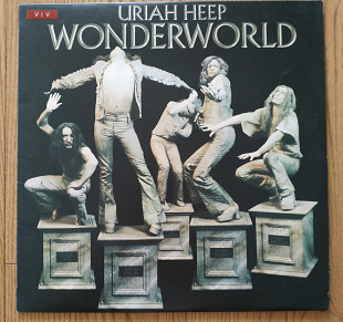 Uriah Heep Wonderworld UK first press lp vinyl