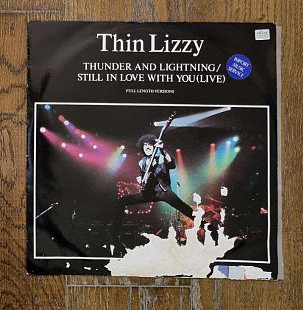 Thin Lizzy – Thunder And Lightning MS 12" 45 RPM, произв. England