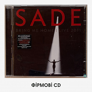 Sade – "Bring Me Home. Live 2011" (шикарна версія концерту на DVD + CD)