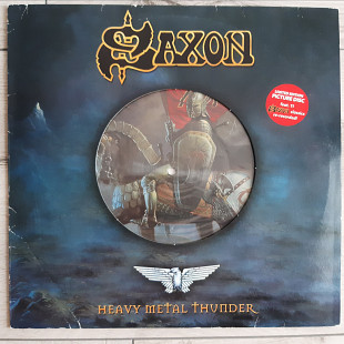 SAXON HEAVY METAL THUNDER ( SPV / STEAMHAMMER 085-74481 ) PICTURE DISC 2002 GERMANY