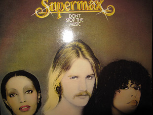 ПЕРВЫЙ Виниловый Альбом SUPERMAX -Don't Stop The Music- 1977 *NM
