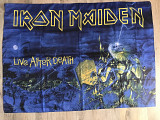 Флаг(баннер) Iron Maiden original made in Italy(106x77)
