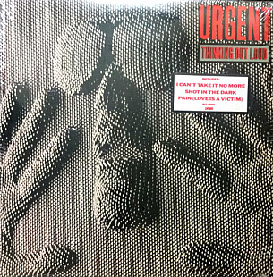 Urgent - Thinking Out Loud - 1987. (LP). 12. Vinyl. Пластинка. US.