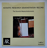 Various ‎– Acoustic Research Demonstration Record. Vol.1: The Sound Of Musical Instruments