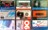 Кассеты Panasonic, Manatex, South, Elekta, Groups, Low Noise, Fujitone, JO, Silver