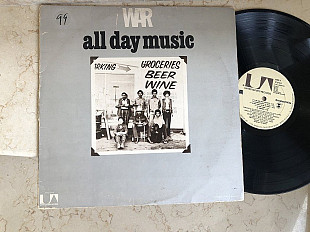 War – All Day Music ( USA ) Rhythm & Blues, Funk LP