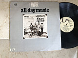 War – All Day Music ( USA ) Rhythm & Blues, Funk LP