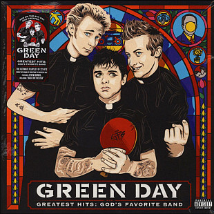 Green Day - Greatest Hits: God's Favorite Band - 1990-2016. (2LP). 12. Vinyl. Пластинки. Europe. S/S
