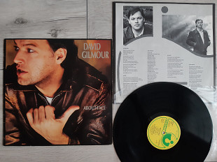 DAVID GILMOUR ( PINK FLOYD ) ABOUT FACE ( HARVEST 1C064 2400791 A02/B02 ) 1984 GERMANY
