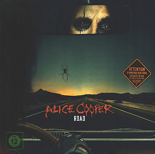 ALICE COOPER – Road - 2xLP + DVD - Orange Marble Vinyl '2023 Limited Deluxe Edition