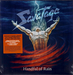 SAVATAGE – Handful Of Rain - Blue vinyl '1994/RE Limited Collector's Edition + Booklet - NEW