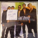 Backstreet Boys ‎– All I Have To Give (Single) 1998 (JAP)
