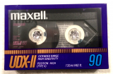 Аудіокасета MAXELL UDX II 90 Type II Chrome position cassette