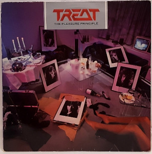 Treat - The Pleasure Principle - 1986. (LP). 12. Vinyl. Пластинка. Scandinavia.