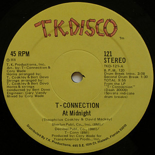 Вінілова платівка T-Connection - At Midnight