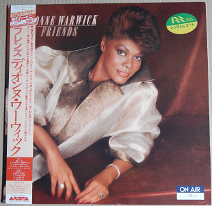 Dionne Warwick - Friends (Arista – 28RS-9, Japan) inner sleeve, OBI NM-/NM-