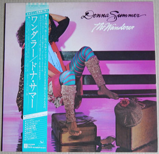Donna Summer – The Wanderer (Geffen Records – P-10945W, Japan) inner sleeve, OBI NM-/NM-
