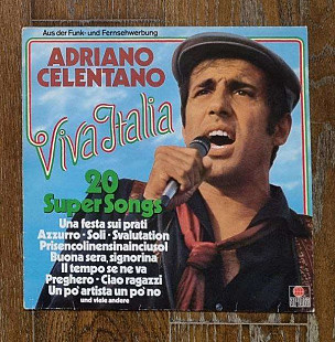 Adriano Celentano – Viva Italia (20 Super Songs) LP 12", произв. Germany