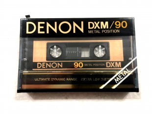 Аудіокасета DENON DXM 90 Type IV Metal position cassette касета