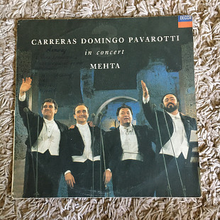 Вінілова платівка CARRERAS DOMINGO PAVAROTTI in concert MEHTA (1990) Vinyl (LP Record)