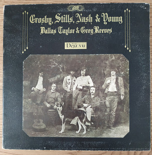 Crosby Stills Nash & Young Deja Vu UK first press lp vinyl