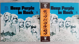 DEEP PURPLE IN ROCK ( WB P-10108 W1/W2 ) G/F with OBI 1970 JAPAN