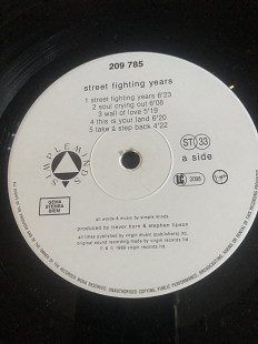 Simple mind- Street fighting years- VG+/VG+