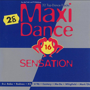 Maxi Dance Sensation 16. 2xCD. 1995.