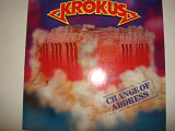 KROKUS- Change Of Address 1986 Europe Rock Hard Rock Heavy Metal