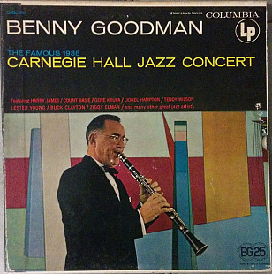 Benny Goodman - The Famous 1938 Carnegie Hall Jazz Concert (2xLP, Mono, RE + Box, ) (made in USA)