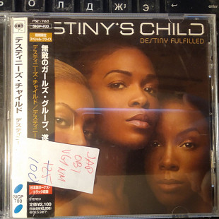 Destiny's Child ‎– Destiny Fulfilled OBI 2004 (JAP)