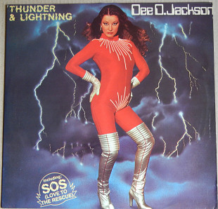 Dee D. Jackson ‎– Thunder & Lightning (Jupiter Records ‎– XOT 1305, Greece) EX+/EX+