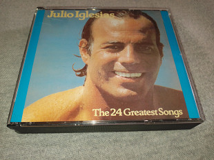 Julio Iglesias "The 24 Greatest Songs" фирменный 2хCD Made In Austria.