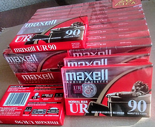 Чистые аудио кассеты MAXELL UR 90