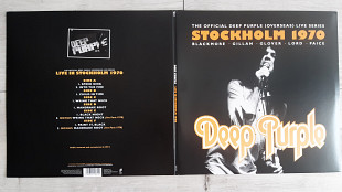 DEEP PURPLE STOCKHOLM 1970 - THE OFFICIAL DEEP PURPLE ( OVERSEAS ) LIVE SERIES 3 LP ( EAR MUSIC 02
