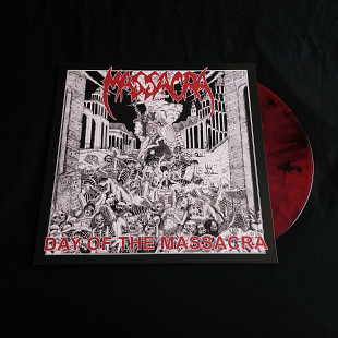 Massacra - Day of the Massacra (marbled red vinyl)