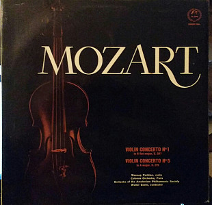 Mozart / Colonne Orchestra / Orchestra Of The Amsterdam Philharmonic Society - Manoug Parikian – Vio