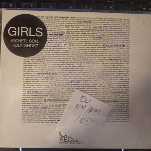 Girls ‎– Father, Son, Holy Ghost 2011 (EU)