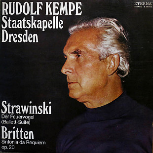 Strawinski / Britten - Staatskapelle Dresden, Rudolf Kempe – Der Feuervogel (Ballett-Suite) / Sinfon