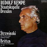 Strawinski / Britten - Staatskapelle Dresden, Rudolf Kempe – Der Feuervogel (Ballett-Suite) / Sinfon