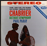 Chabrier, Detroit Symphony, Paul Paray – España / Danse Slave / Fête Polonaise / Suite Pastorale / G