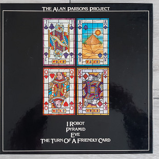 THE ALAN PARSONS PROJECT I ROBOT/ PYRAMID/ EVE / THE TURN OF A FRIENDLY CARD 4 LP BOX ( ARISTA 301