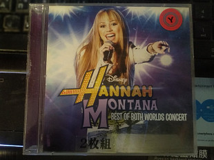 Hannah Montana And Miley Cyrus – Best Of Both Worlds Concert CD+DVD OBI** 2008 (JAP)