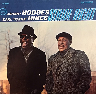 Johnny Hodges, Earl "Fatha" Hines* ‎– Stride Right (made in USA)