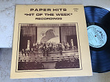 Paper Hits ("Hit Of The Week" Recordings ) ( USA ) JAZZ LP