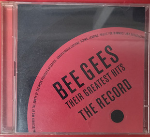 Bee Gees*Their greatest hits the record*/2cd/фирменный