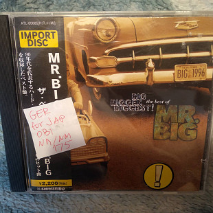 Mr. Big – Big, Bigger, Biggest: The Best Of Mr. Big OBI 1996 (GER for JAP)