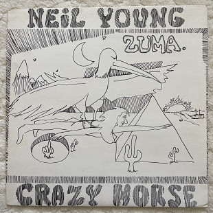 Neil Young With Crazy Horse – Zuma 1975 1st press UK Reprise Records – K54057 NM/NM